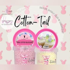 Cotton Tail Pink Zebra Blend